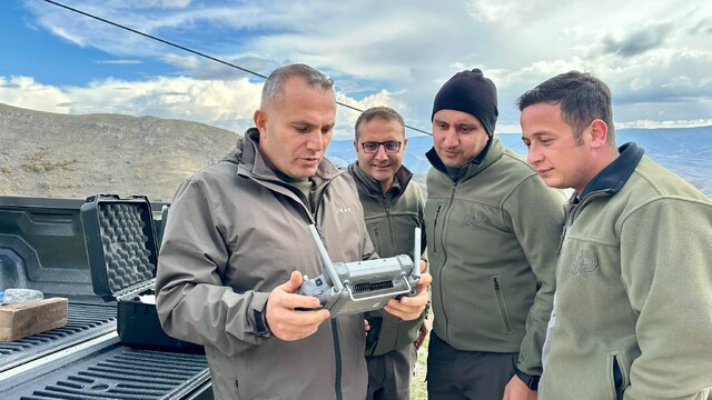 Bayburt'ta yaban hayatı envanter ve izleme çalışmaları yapıldı
