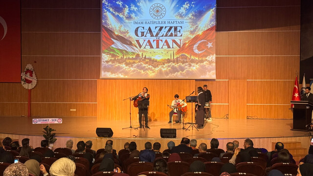 Karaman'da "Gazze ve Vatan" programı düzenlendi