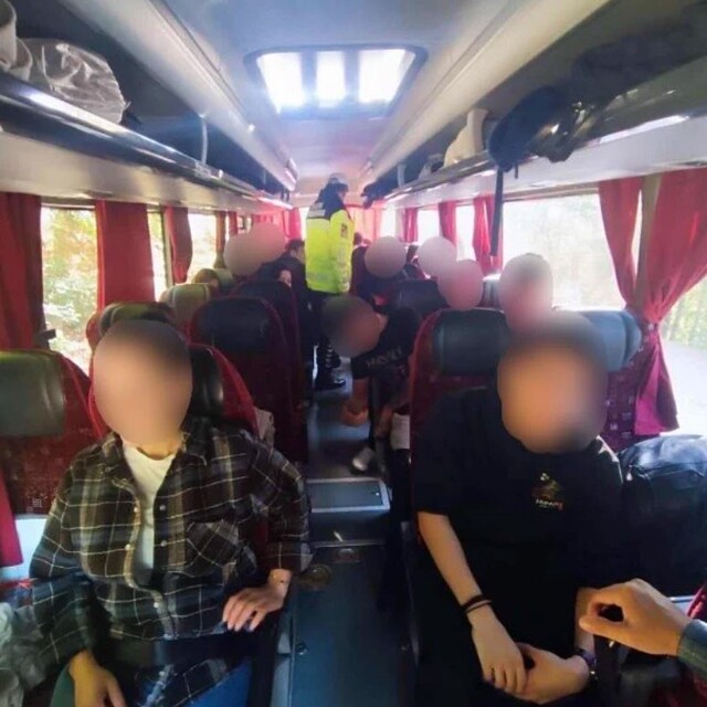 Bursa'da jandarmadan okul servislerine sıkı denetim