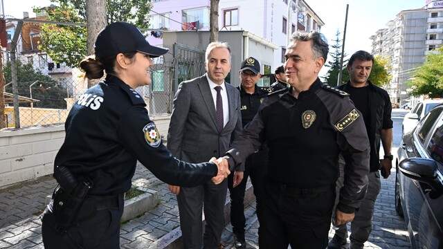 Mareşal Fevzi Çakmak Polis Merkezi kadın başkomisere emanet