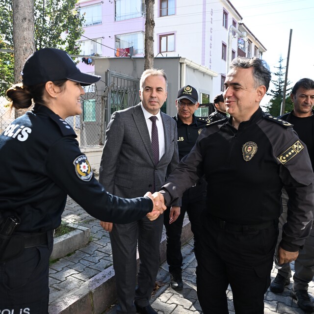 Mareşal Fevzi Çakmak Polis Merkezi kadın başkomisere emanet