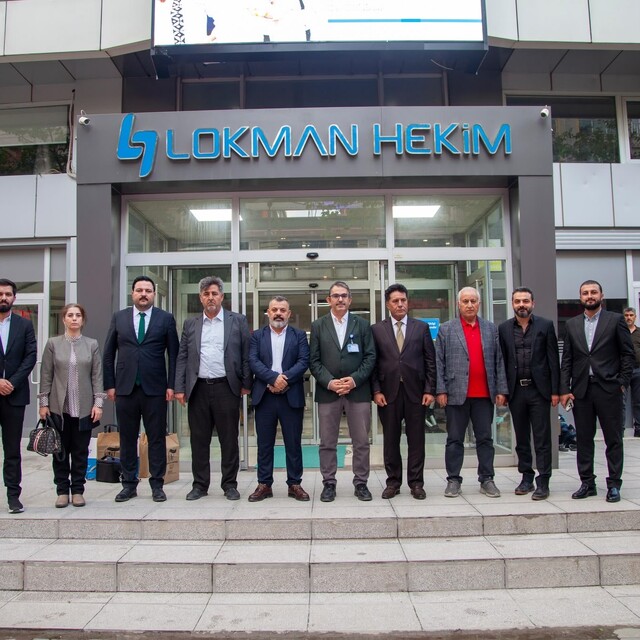 Kuzey Irak heyetinden Lokman Hekim Van Hastanesine ziyaret