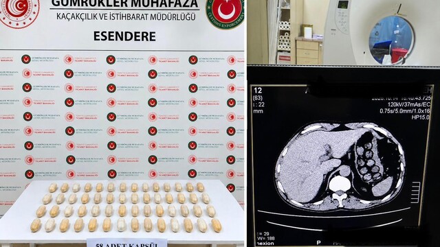 Esendere'de 1 kilo metamfetamin ele geçirildi