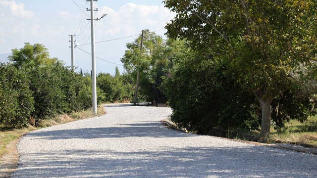 Muğla Büyükşehir Belediyesi Köyceğiz'in yollarını yeniliyor