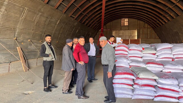 Muş'ta üreticilere 30 ton kırmızı mercimek tohumu dağıtıldı