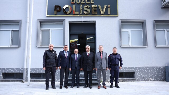 Düzce'nin üst düzey isimleri bir araya geldi