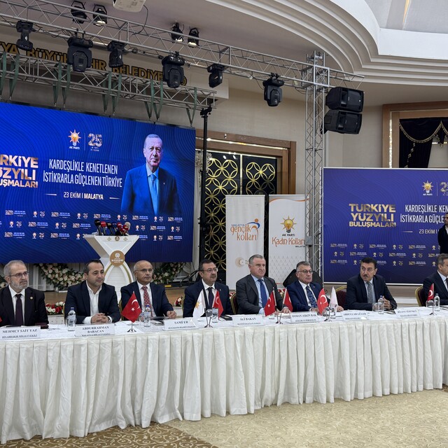 AK Parti Grup Başkanı Abdullah Güler, Malatya'da konuştu: