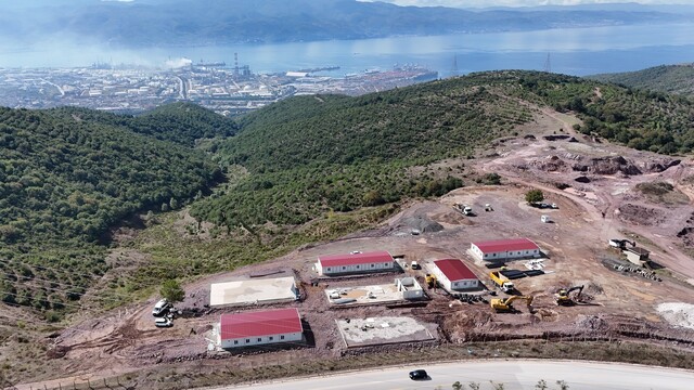 Körfez-İlimtepe bağlantı yolunun 2. etabında çalışmalar başladı