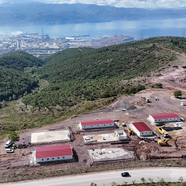 Körfez-İlimtepe bağlantı yolunun 2. etabında çalışmalar başladı