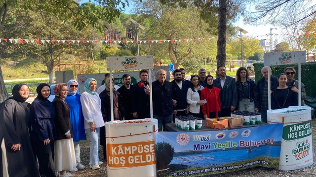 Sinop'ta üniversite öğrencleri piknikte buluştu