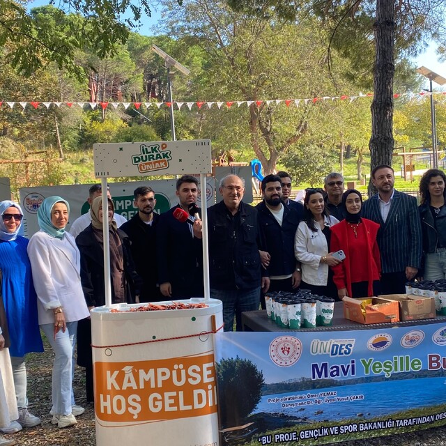 Sinop'ta üniversite öğrencleri piknikte buluştu