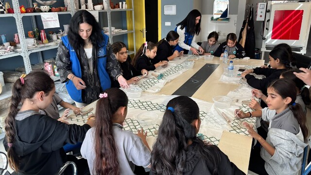 Ortaokul öğrencileri Gençlik Merkezinde ağırlandı