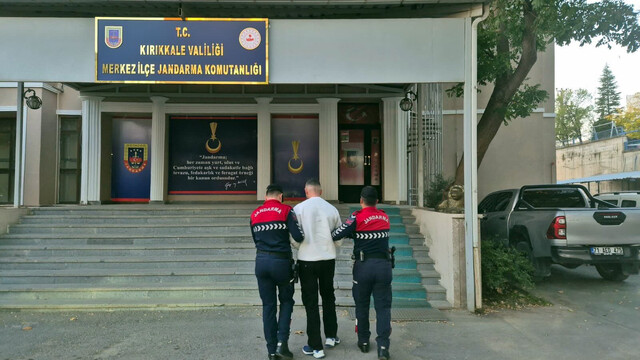 Kırıkkale'de hakkında 40 yıl 3 ay 18 gün hapis cezası bulunan firari yakalandı