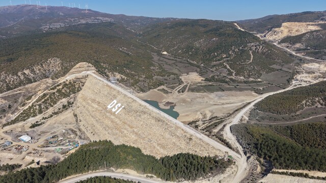 Aydınca Barajı'nda su tutuldu: 33 bin dekardan fazla arazi sulanacak