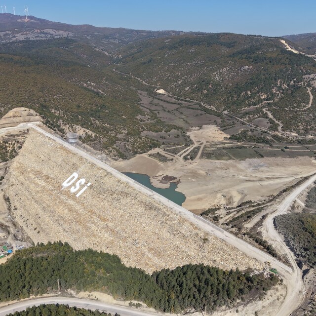 Aydınca Barajı'nda su tutuldu: 33 bin dekardan fazla arazi sulanacak
