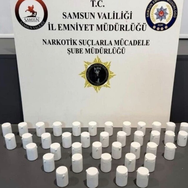 İlkadım'da 5 bin 630 uyuşturucu hap ele geçirildi