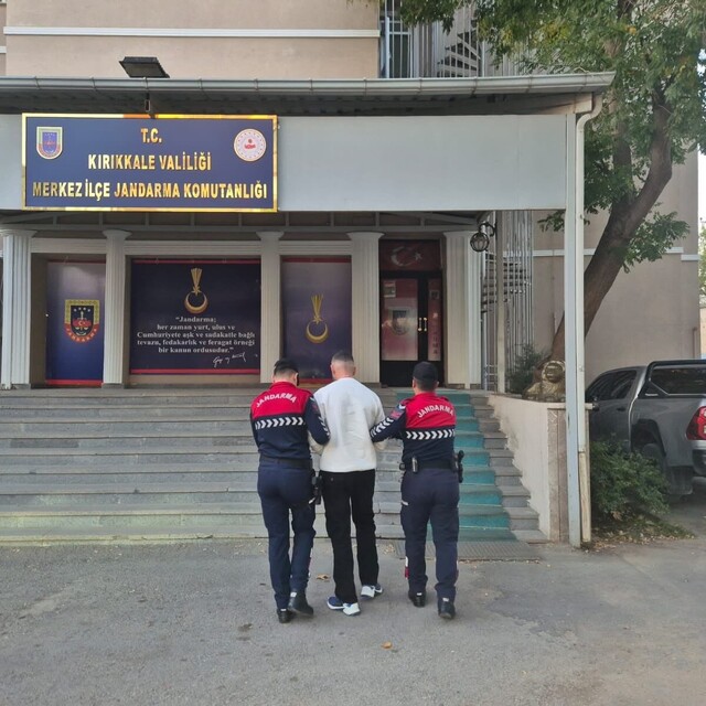 Kırıkkale'de 40 yıl 3 ay hapis cezasıyla aranan hükümlü yakalandı