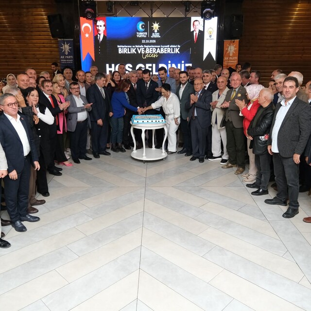 AK Parti Osmangazi İlçe Başkanlığı muhtarlar ve mahalle başkanlarıyla buluş...