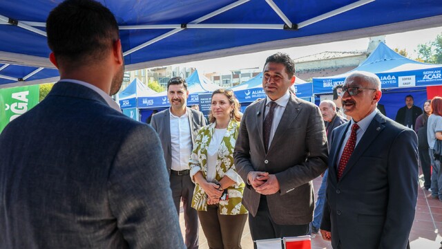 Aliağa'da kariyer ve iş fuarı düzenlendi