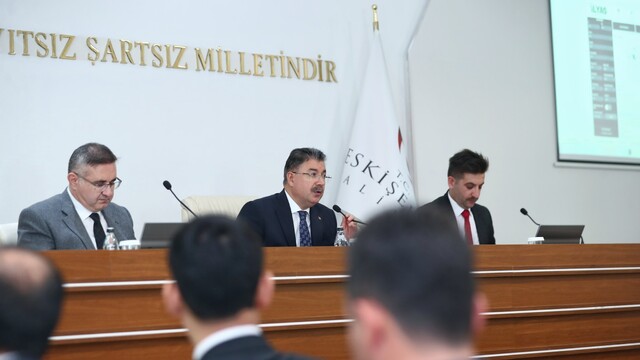 İl Koordinasyon Kurulu Toplantısı'nda Eskişehir'in kamu yatırımları ele alındı