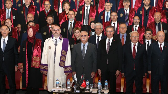 Anayasa Mahkemesi Başkanı Özkaya, Atatürk Üniversitesinin akademik yıl açılışında konuştu: