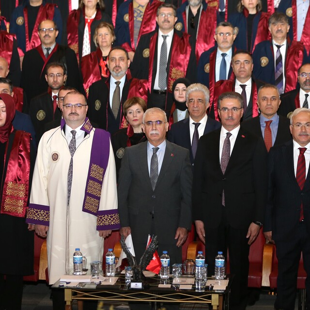 Anayasa Mahkemesi Başkanı Özkaya, Atatürk Üniversitesinin akademik yıl açıl...
