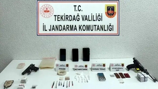 Tekirdağ'da uyuşturucu operasyonu: 1 tutuklama