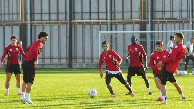 Samsunspor, Amed Sportif Faaliyetler maçının hazırlıklarını tamamladı