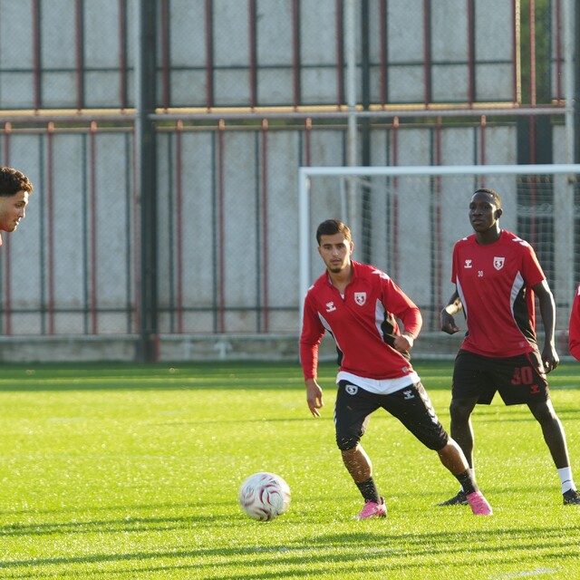 Samsunspor, Amed Sportif Faaliyetler maçının hazırlıklarını tamamladı