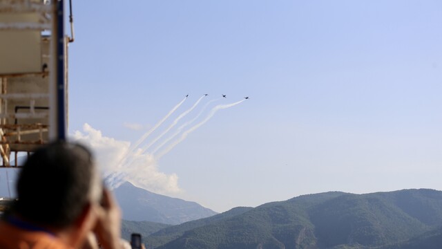 Türk Yıldızları Fethiye'de prova uçuşu yaptı