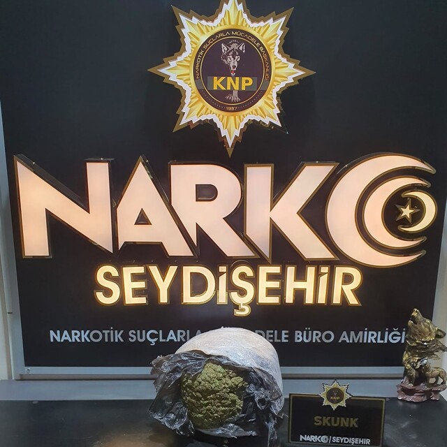 Konya'da uyuşturucu operasyonunda yakalanan şüpheli tutuklandı