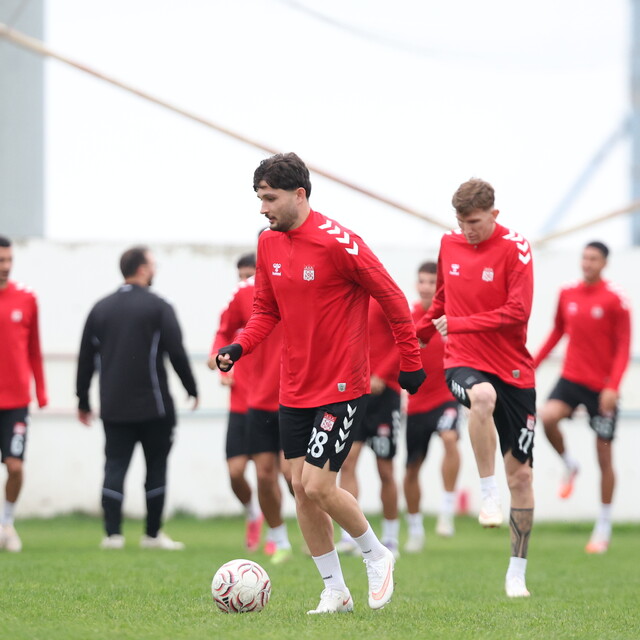 Sivasspor, Ümraniyespor maçının hazırlıklarını tamamladı