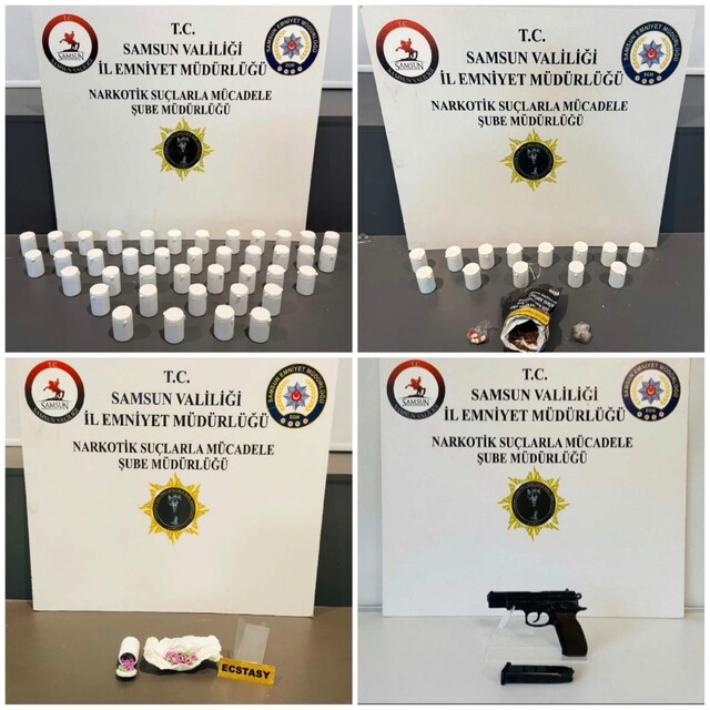 Samsun'da çeşitli suçlardan aranan 5 kişi yakalandı