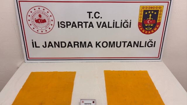 Isparta'da uyuşturucu operasyonunda 1 kişi tutuklandı