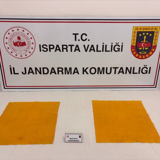Isparta'da uyuşturucu operasyonunda 1 kişi tutuklandı