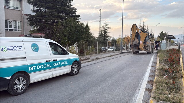 Eskişehir'de 3 gündür süren doğalgaz hattındaki sızıntı tamir edildi