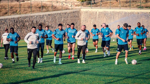 Erzurumspor FK, Gaziantep FK maçının hazırlıklarını tamamladı