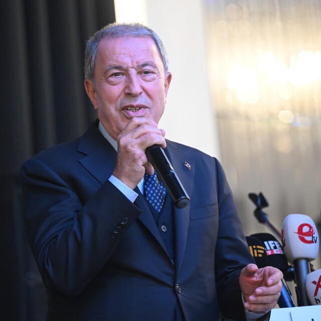TBMM Milli Savunma Komisyonu Başkanı Hulusi Akar Kayseri'de konuştu: