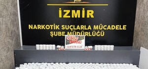 İzmir’de toprağa gömülü 17 bin 528 sentetik ecza ele geçirildi 2 gözaltı