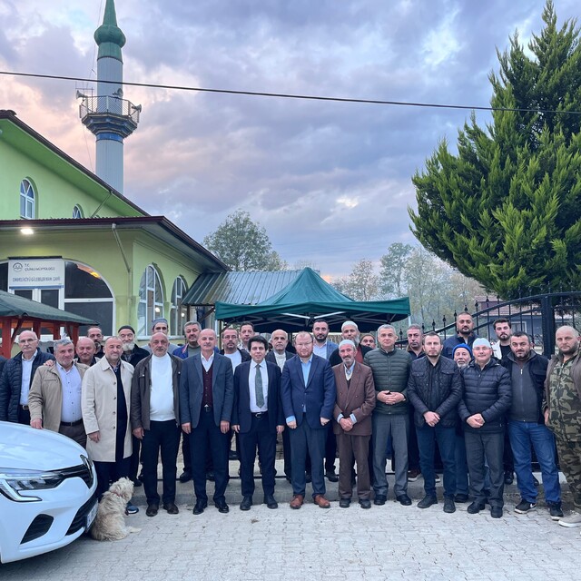 Dikmeli köyünde sabah namazı buluşması