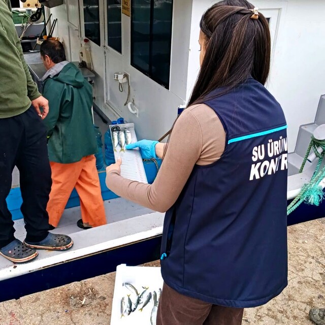 Kırklareli'nde su ürünleri denetimi yapıldı