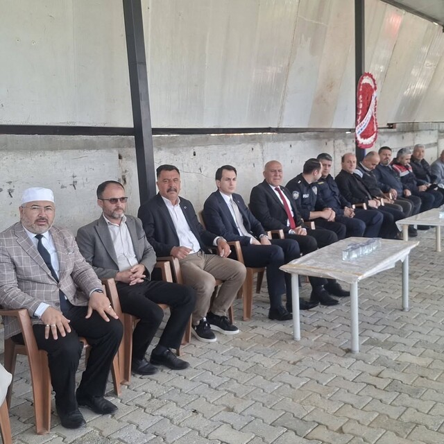 Hisarcık Kurtdere köyünde çok amaçlı salon hizmete açıldı
