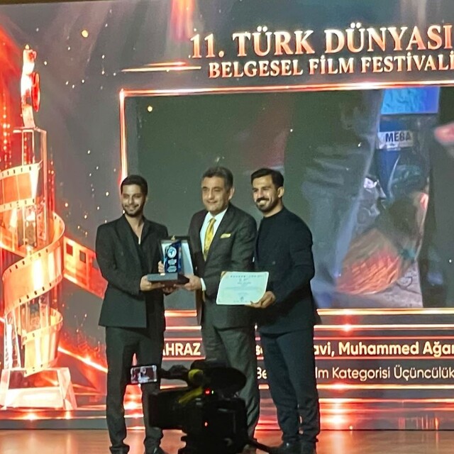 KBÜ öğrencilerinin "Ahraz" belgeseline Türk Dünyası Festivali'nde üçüncülük...