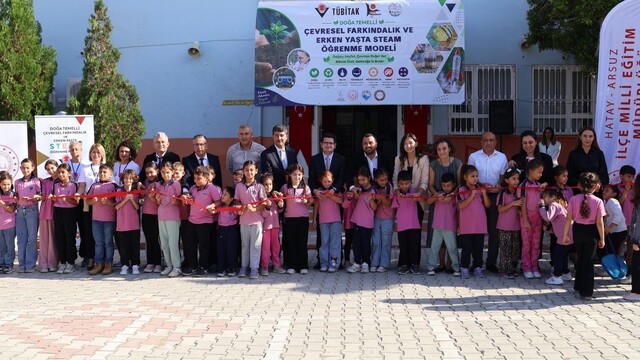 Arsuz'da TÜBİTAK projesiyle çocuklarda çevre ve STEM farkındalığı hedefleniyor