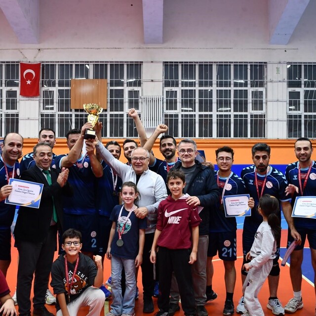 4. Kamu Spor Oyunları Erkek Voleybol Müsabakaları tamamlandı