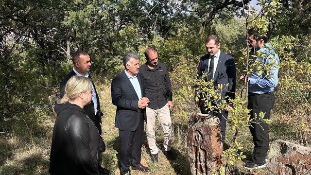 Güroymak'ta tarihî alanlarda inceleme yapıldı