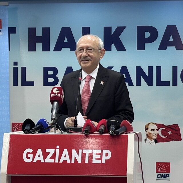 Kılıçdaroğlu: "Gaziantep bizim açımızdan çok önemli bir kent"
Kılıçdaroğlu,...