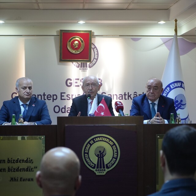 Kılıçdaroğlu: "Bu ülkede esnaf bakanlığının kurulması lazım"
CHP Genel Başk...
