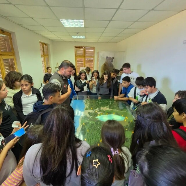 Sinop'ta öğrenciler doğayı yakından tanıdı