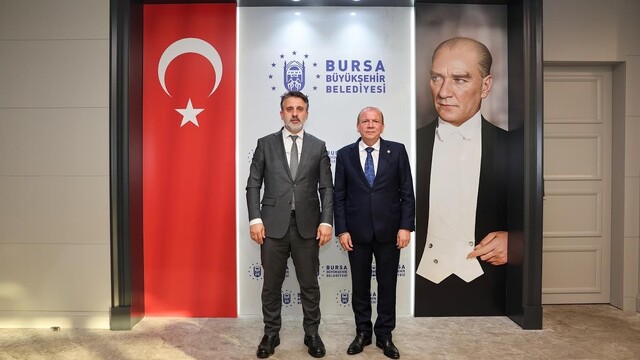 BTSO Başkanı Matlı'dan Büyükşehir Belediye Başkan Vekili Biba'ya ziyaret
BTSO Yönetim Kurulu Başkanı Özer Matlı:
"Bursa'nın geleceği için birlikte çalışacağız"